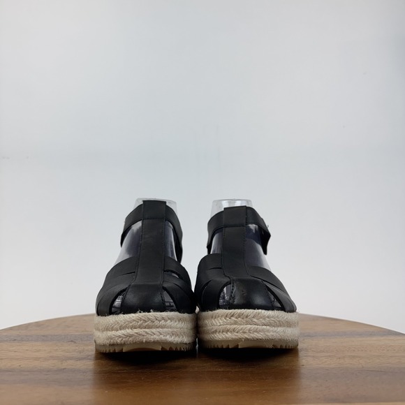 New Womens Eileen Fisher Tilly Jute Fisherman Espadrille Platform Sandal Size 10 - Picture 3 of 8